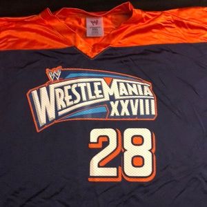 Wrestlemania Football Style Jersey WWE new